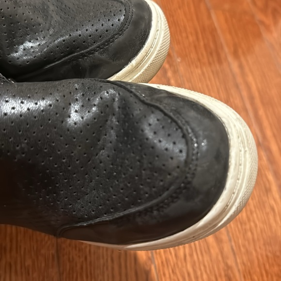 Mossimo Supply Company big kids high top sneaker wedge shoe size 4 - Picture 8 of 11